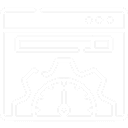 Icona monitoraggio e analisi